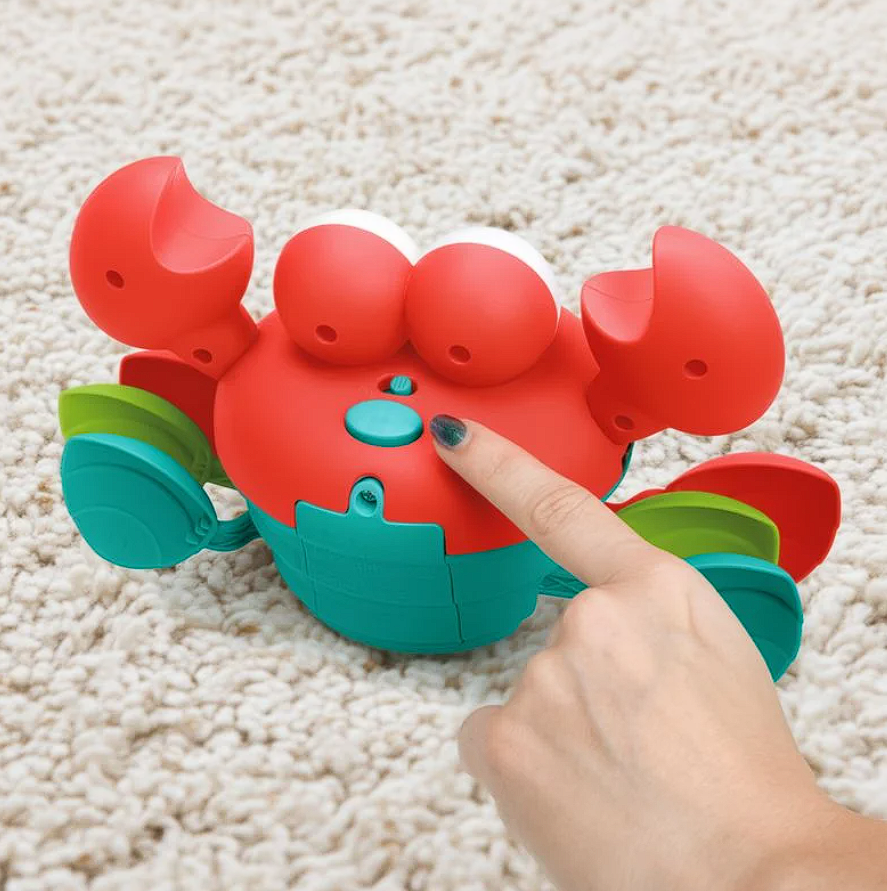 Інтерактивна іграшка Bright Starts "Rockin&rsquo; Crawling Crab", від 6 - ти міс
