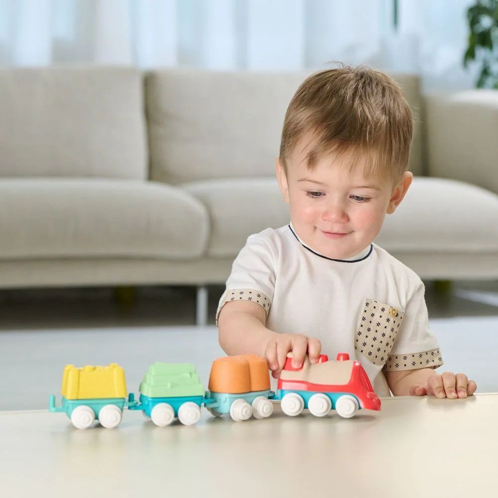 Игровой набор Chicco Eco+ "Детская железная дорога", 18+ міс