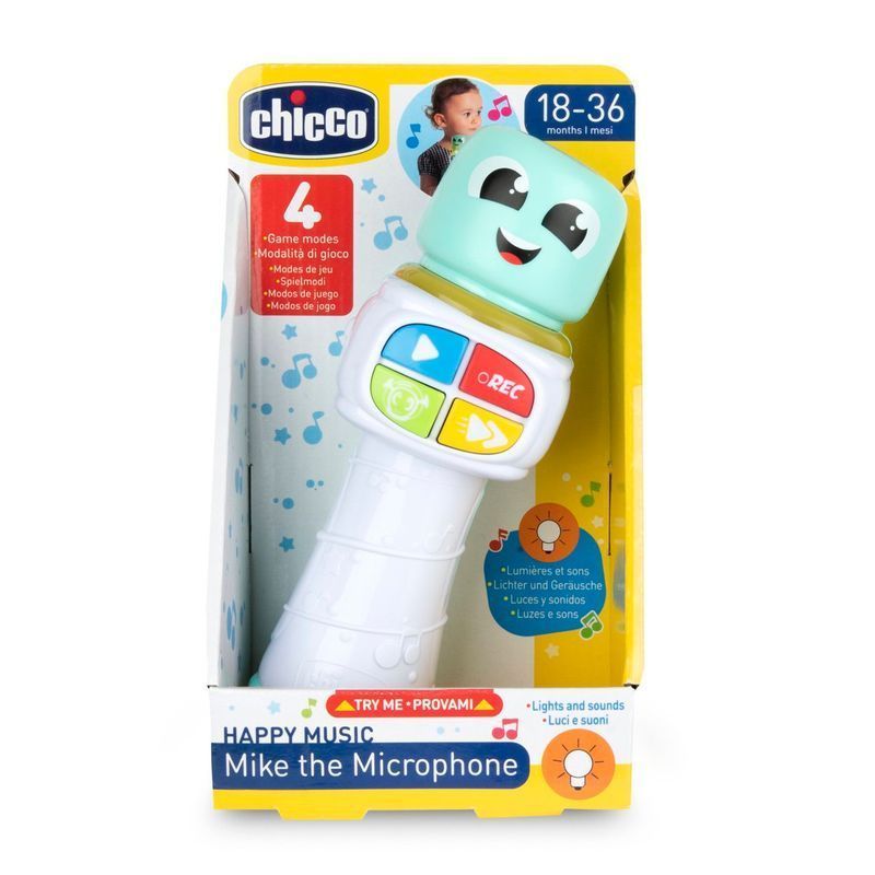 Музична іграшка Chicco "Мікрофон Майк", від 12 - ти міс