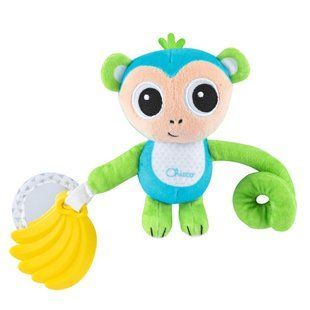 Погремушка на коляску Chicco "Обезьяна", с рождения