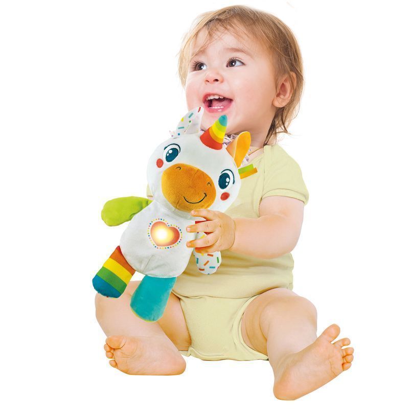 Мягкая музыкальная игрушка Clementoni "My Little Unicorn", от 6 - ти мес