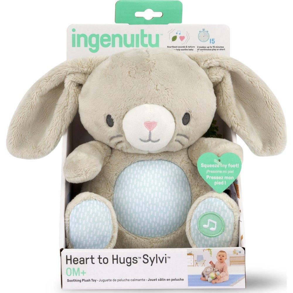 Мягкая музыкальная игрушка Ingenuity "Heart to Hugs Sylvi", с рождения