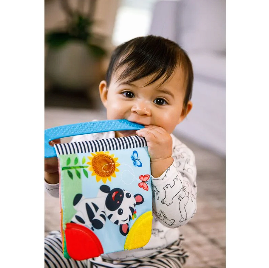 Книжка-гризунець Baby Einstein "Teather Book", з народження