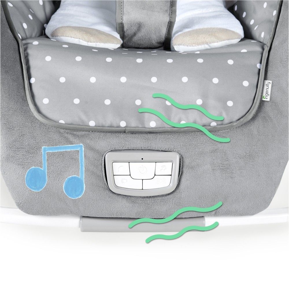 Кресло-шезлонг 2 в 1 Ingenuity Cuddle Lamb