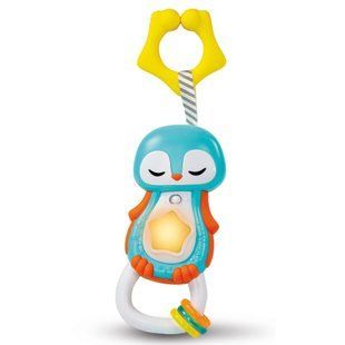 Погремушка музыкальная Clementoni "Sweet Penguin", от 3-х мес