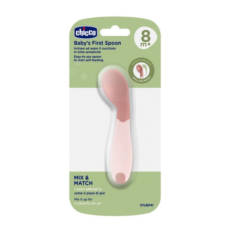 Ложка Chicco First Spoon, 8м+