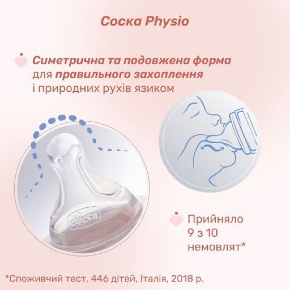 Пляшечка пластик Chicco PERFECT Easy, 150 мл, соска силікон, 0 м+, нейтральна, 150 мл