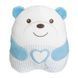 Мягкая музыкальная игрушка Chicco "Успокаивающий медвежонок", Голубой, с рождения