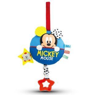 Музыкальная игрушка на кроватку Clementoni "Baby Mickey", серия "Disney Baby", с рождения