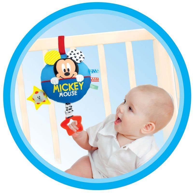 Музична іграшка на ліжечко Clementoni "Baby Mickey", серія "Disney Baby", з народження