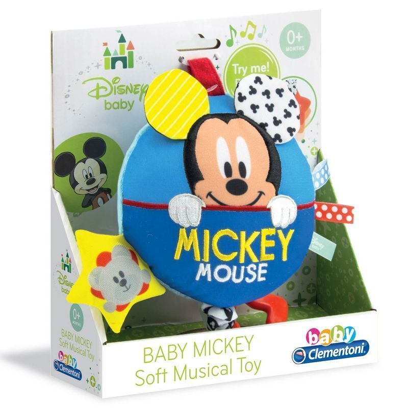 Музична іграшка на ліжечко Clementoni "Baby Mickey", серія "Disney Baby", з народження