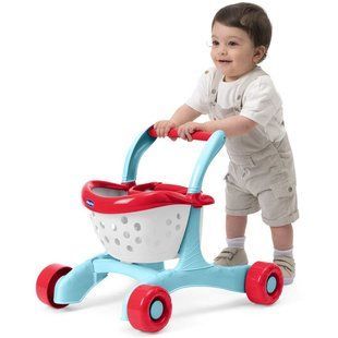 Іграшка-ходунки 2 в 1 Chicco "Візок для покупок", від 9 - ти міс