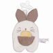 Мягкая игрушка с держателем для пустышки Chicco "Зайчонок DouDou", с рождения