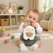 Мягкая игрушка с держателем для пустышки Chicco "Зайчонок DouDou", с рождения