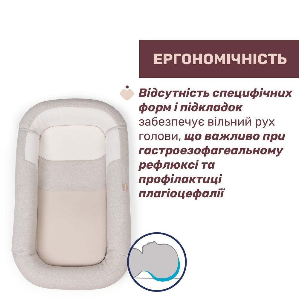 Эргономичный матрас-кокон 3 в 1 Chicco Mommy Pod