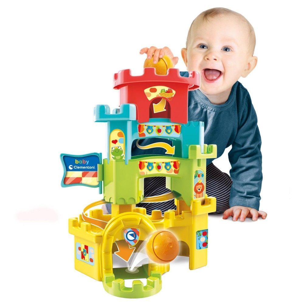 Игровой развивающий центр Clementoni "Ball Drop Castle", от 9 - ти мес