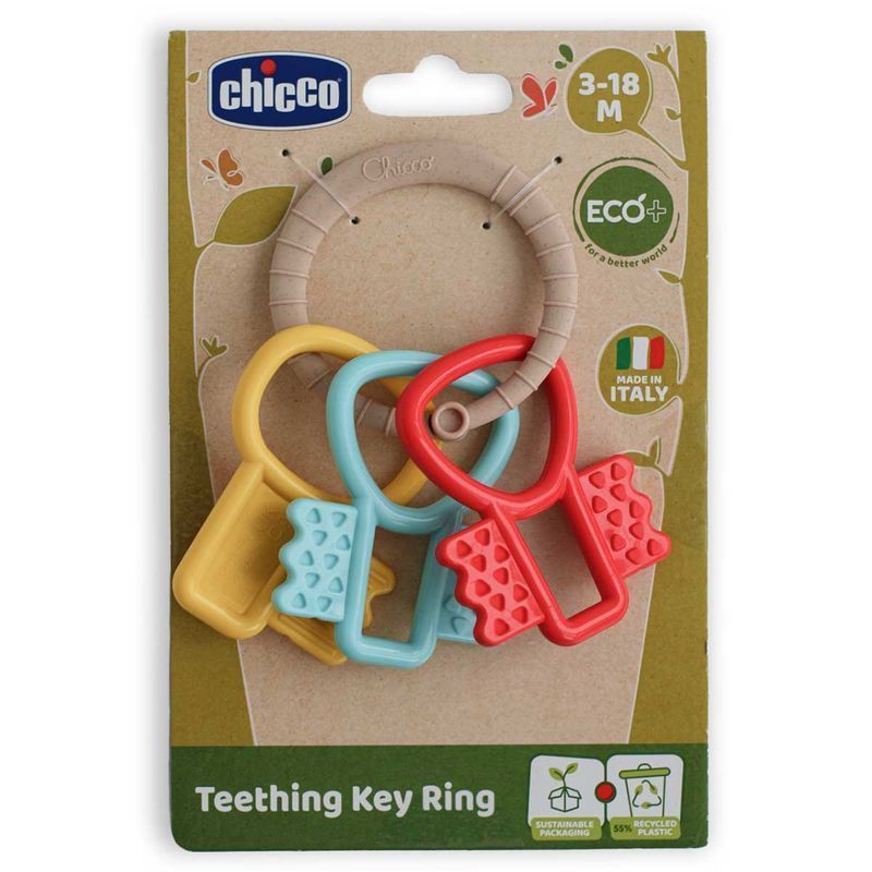 Погремушка Chicco Eco+ "Ключики", с рождения