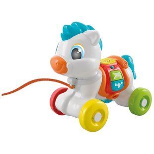 Игрушка-каталка музыкальная Clementoni "Pull Along Baby Pony", от 6 - ти мес